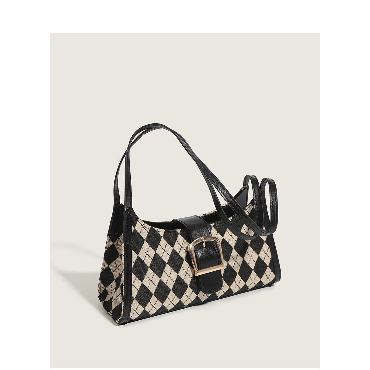 Wholesale 2023 Canvas Diamond Shoulder Crossbody Bag